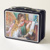 Pierre Auguste Renoir - Jonge meisjes aan de Piano (Achterkant)