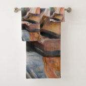 Pierre Auguste Renoir - Jonge meisjes aan de Piano Bad Handdoek (Insitu)