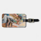 Pierre Auguste Renoir - Jonge meisjes aan de Piano Bagagelabel (Voorkant horizontaal)