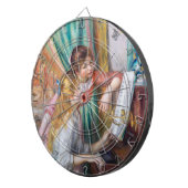 Pierre Auguste Renoir - Jonge meisjes aan de Piano Dartbord (Voorkant Rechts)