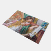 Pierre Auguste Renoir - Jonge meisjes aan de Piano Deurmat (Schuin)