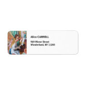 Pierre Auguste Renoir - Jonge meisjes aan de Piano Etiket (Voorkant)