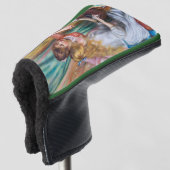 Pierre Auguste Renoir - Jonge meisjes aan de Piano Golfheadcover (3/4 voorkant)