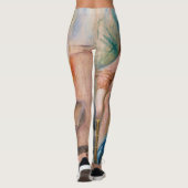 Pierre Auguste Renoir - Jonge meisjes aan de Piano Leggings (Achterkant)