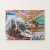 Pierre Auguste Renoir - Jonge meisjes aan de Piano Legpuzzel (Horizontaal)