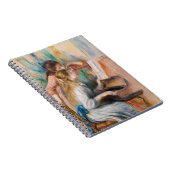 Pierre Auguste Renoir - Jonge meisjes aan de piano Notitieboek (Rechterzijde)