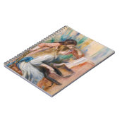 Pierre Auguste Renoir - Jonge meisjes aan de piano Notitieboek (Linkerzijde)