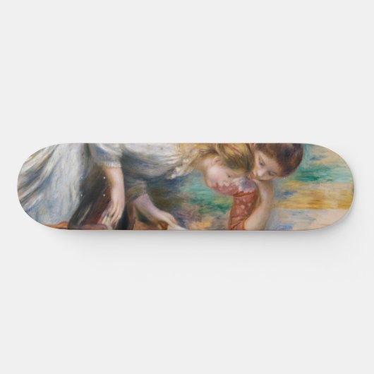 Pierre Auguste Renoir - Jonge meisjes aan de Piano Persoonlijk Skateboard (Horizontaal)