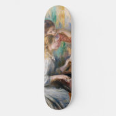Pierre Auguste Renoir - Jonge meisjes aan de Piano Persoonlijk Skateboard (Voorkant)