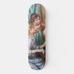 Pierre Auguste Renoir - Jonge meisjes aan de Piano Persoonlijk Skateboard