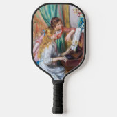 Pierre Auguste Renoir - Jonge meisjes aan de Piano Pickleball Paddle (Achterkant)