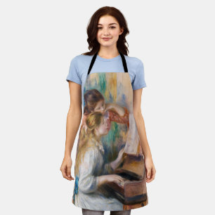 Pierre Auguste Renoir - Jonge meisjes aan de Piano Schort