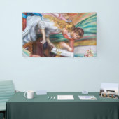 Pierre Auguste Renoir - Jonge meisjes aan de Piano Spandoek (Beurs)