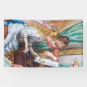 Pierre Auguste Renoir - Jonge meisjes aan de Piano Spandoek (Horizontaal)