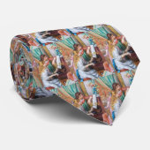 Pierre Auguste Renoir - Jonge meisjes aan de Piano Stropdas (Opgerold)