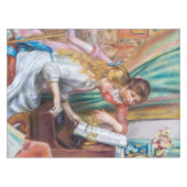 Pierre Auguste Renoir - Jonge meisjes aan de Piano Tafelkleed (Voorkant (Horizontaal))