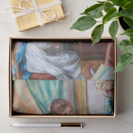 Pierre Auguste Renoir - Jonge meisjes aan de Piano Tissuepapier (Geschenk)