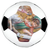 Pierre Auguste Renoir - Jonge meisjes aan de Piano Voetbal (Gedraaid)