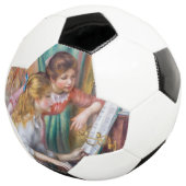Pierre Auguste Renoir - Jonge meisjes aan de Piano Voetbal (Drie kwart)
