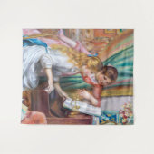 Pierre Auguste Renoir - Jonge meisjes aan de Piano Wandkleed (Voorkant (horizontaal))