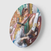 Pierre Auguste Renoir - Jonge meisjes in de Piano Grote Klok (Hoek)