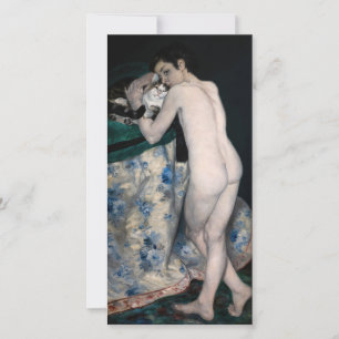 Pierre-Auguste Renoir - Jongen met een kat Bedankkaart