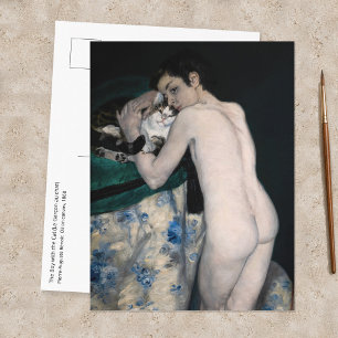 Pierre-Auguste Renoir - Jongen met een kat Briefkaart