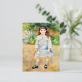 Pierre-Auguste Renoir - Kind met een zweep Briefkaart (Staand voorkant)