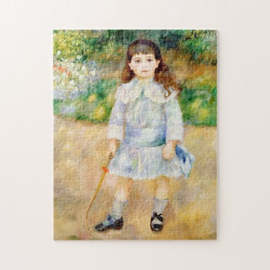 Pierre-Auguste Renoir - Kind met een zweep Legpuzzel (Verticaal)