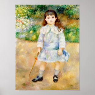 Pierre-Auguste Renoir - Kind met een zweep Poster