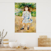 Pierre-Auguste Renoir - Kind met een zweep Poster (Keuken)