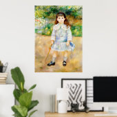 Pierre-Auguste Renoir - Kind met een zweep Poster (Thuiskantoor)