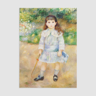 Pierre-Auguste Renoir - Kind met een zweep Tissuepapier