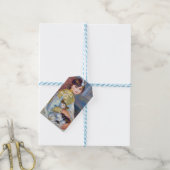 Pierre-Auguste Renoir - Kind met kat Cadeaulabel (Met Touw)