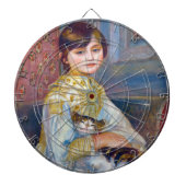 Pierre-Auguste Renoir - Kind met Kat Dartbord (Voorkant)
