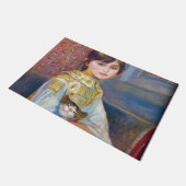 Pierre-Auguste Renoir - Kind met Kat Deurmat (Schuin)