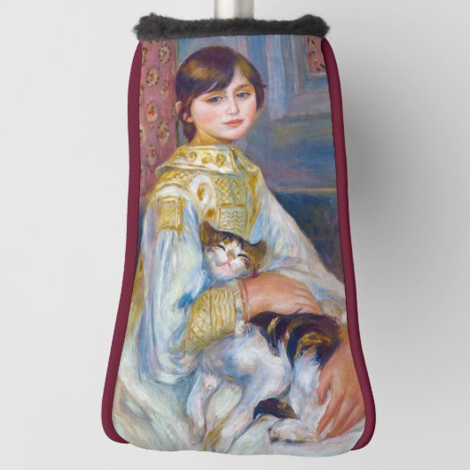 Pierre-Auguste Renoir - Kind met Kat Golfheadcover (Draai 90)