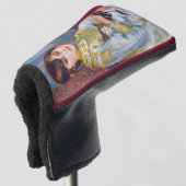 Pierre-Auguste Renoir - Kind met Kat Golfheadcover (3/4 voorkant)