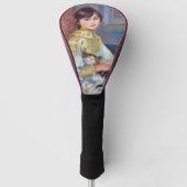 Pierre-Auguste Renoir - Kind met Kat Golfheadcover (Voorkant)
