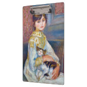 Pierre-Auguste Renoir - Kind met Kat Klembord (Links)