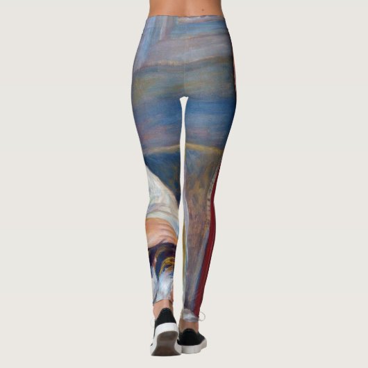 Pierre-Auguste Renoir - Kind met Kat Leggings (Achterkant)