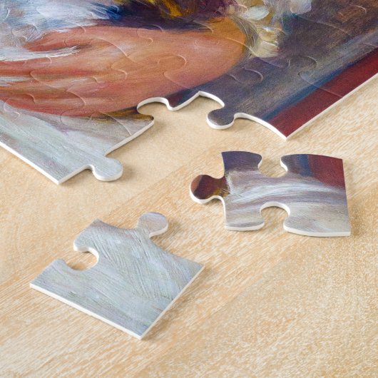 Pierre-Auguste Renoir - Kind met Kat Legpuzzel (Zijkant)