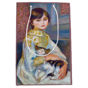 Pierre-Auguste Renoir - Kind met Kat Medium Cadeauzakje