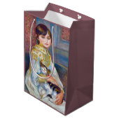 Pierre-Auguste Renoir - Kind met Kat Medium Cadeauzakje (Achterkant Gekanteld)