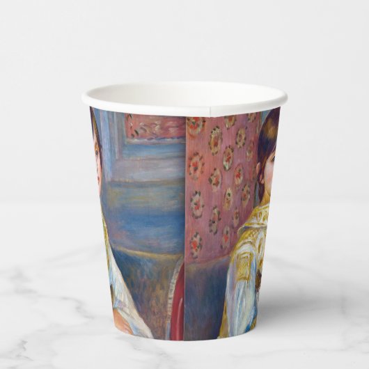 Pierre-Auguste Renoir - Kind met Kat Papieren Bekers (Rechts)