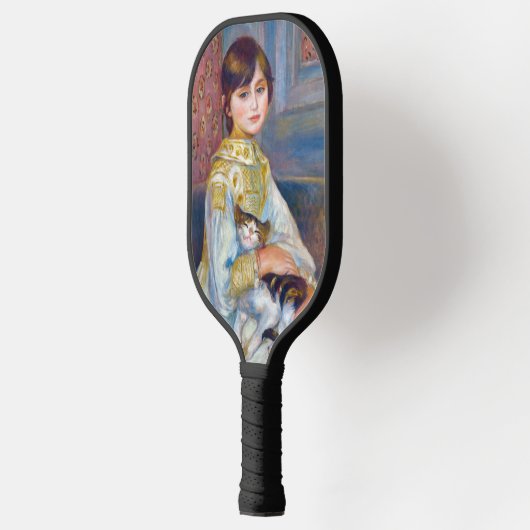 Pierre-Auguste Renoir - Kind met Kat Pickleball Paddle (Links)