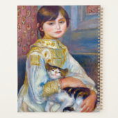 Pierre-Auguste Renoir - Kind met Kat Planner (Achterkant)
