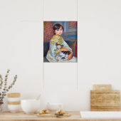 Pierre-Auguste Renoir - Kind met Kat Poster (Keuken)