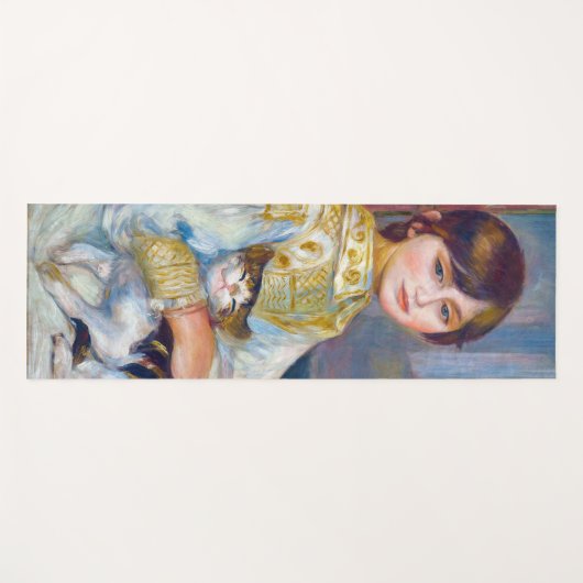 Pierre-Auguste Renoir - Kind met Kat Yogamat (Voorkant (horizontaal))