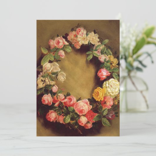 Pierre-Auguste Renoir - Kroon van Rozen (Staand voorkant)